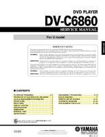 Yamaha DVC-6860 - Service Manual 